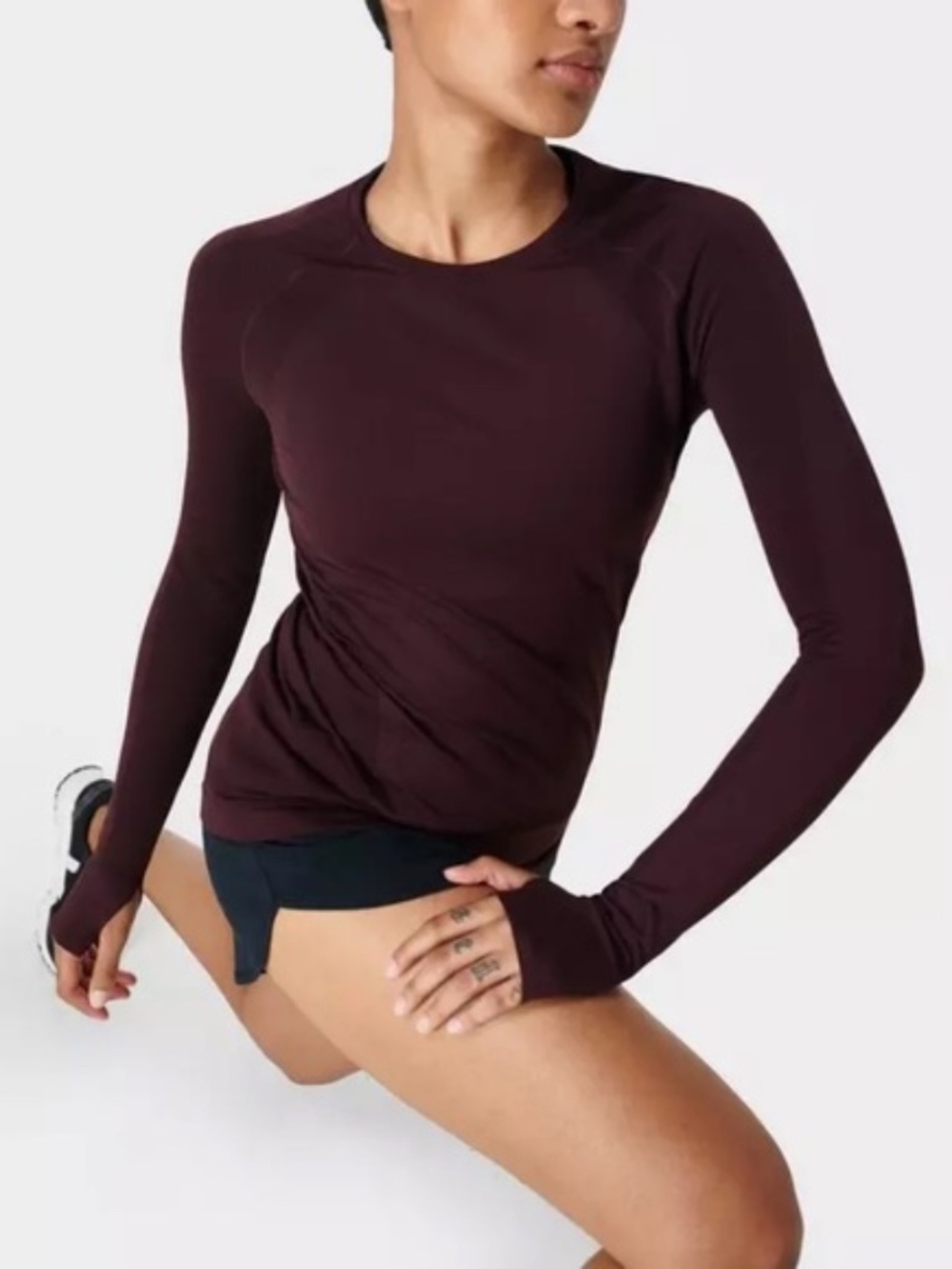 Sweaty Betty Athlete Seamless Workout Top sz M NWT